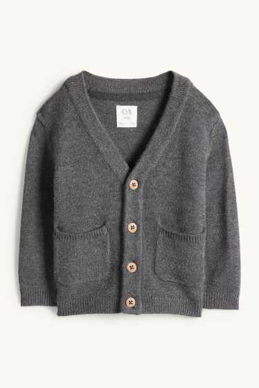 Baby Boys - Baby cardigan - dark gray