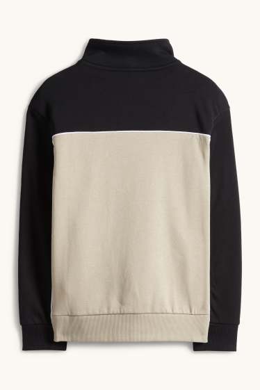 Children Boys - Sweatshirt - black / beige