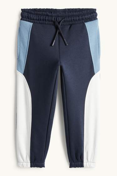 Kinderen: jongens - Joggingbroek - donkerblauw
