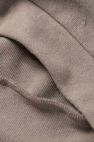 Bambini - Motivo orsacchiotto - felpa natalizia - tortora