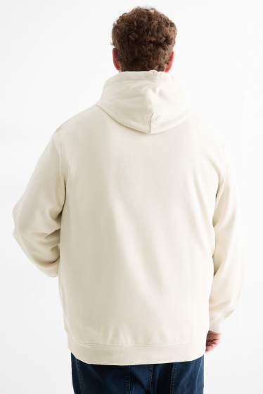 Herren - Hoodie - cremeweiß