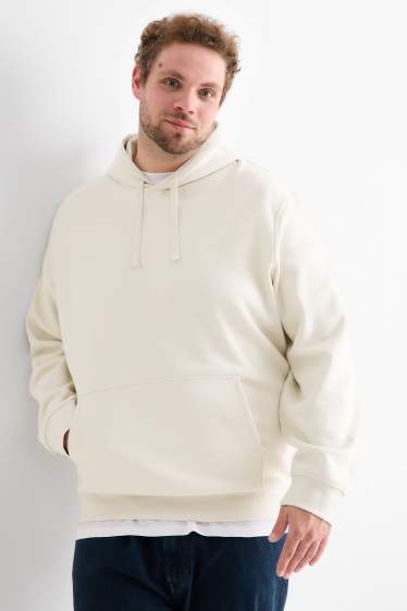 Herren - Hoodie - cremeweiß