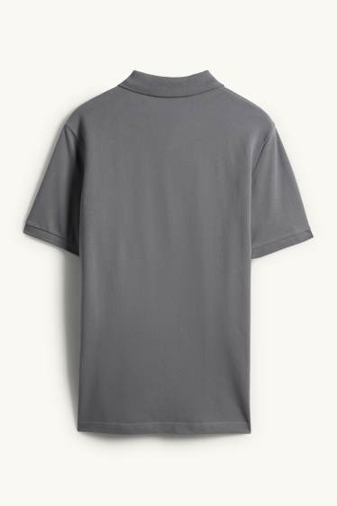 Home - Polo - regular fit - gris