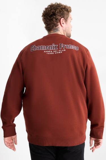 Men - Sweatshirt - rust