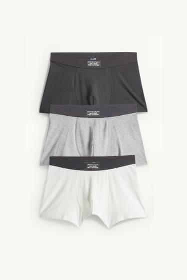 Nen - Paquet de 3 - bòxers - gris fosc