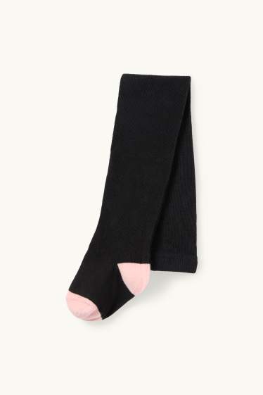 Kinder Mädchen - Herz - Set - Pullover, Rock und Strumpfhose - 3 teilig - rosa