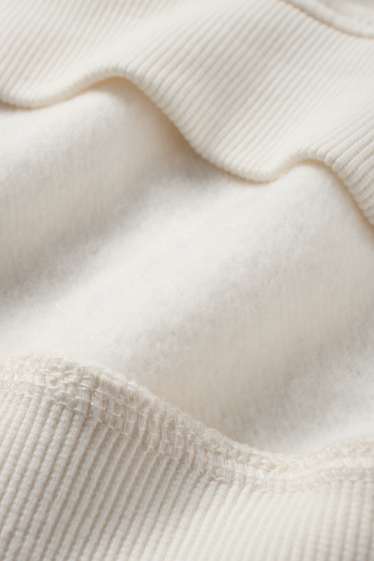 Bambine - California - felpa - bianco crema