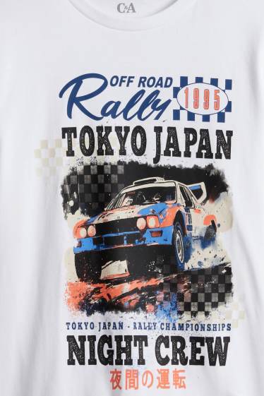 Kinder Buben - Multipack 2er - Rally und Skater - Pyjama - 4 teilig - dunkelblau / weiß