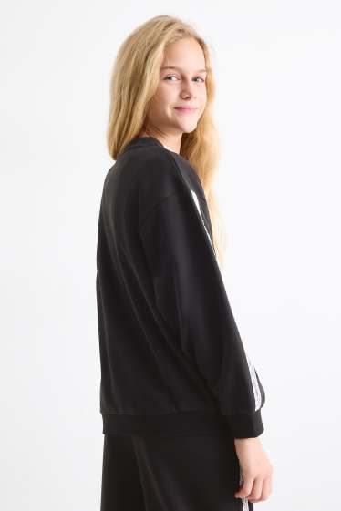 Children Girls - Los Angeles - sweatshirt - black