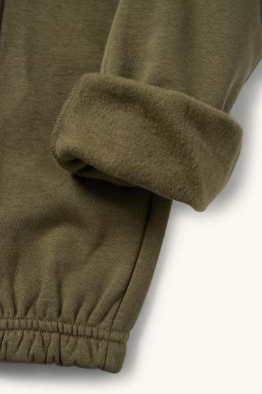 Enfants garçons - Lot de 3 - Monster truck - bas de jogging - vert foncé