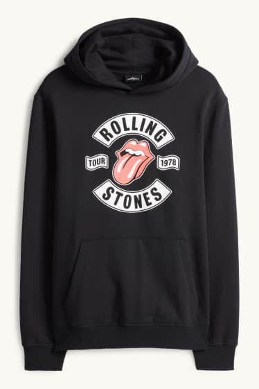 Herren - Hoodie - Rolling Stones - schwarz