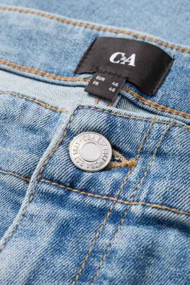 Dámské - Balloon jeans - high waist - džíny - modré