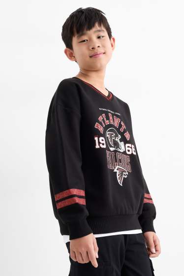 Enfants garçons - NFL Atlanta Falcons - sweat - noir