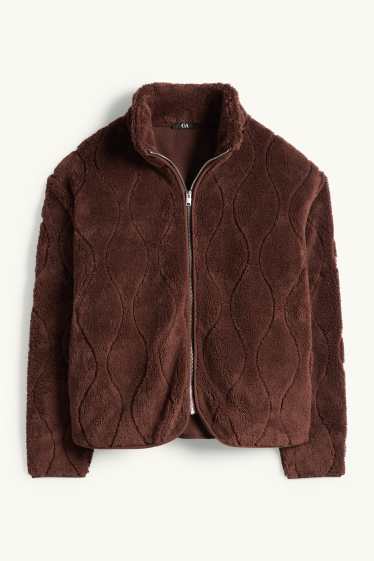 Mujer - Forro polar - marrón oscuro