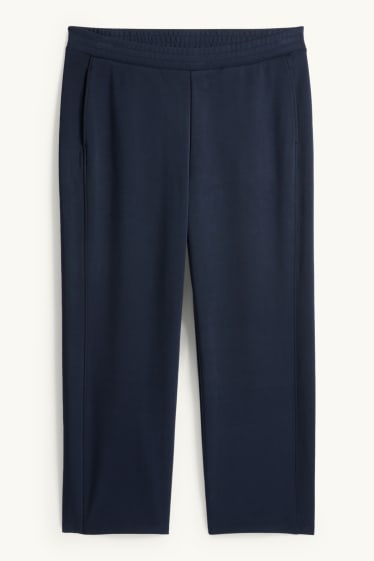 Femei - Pantaloni de trening - albastru închis