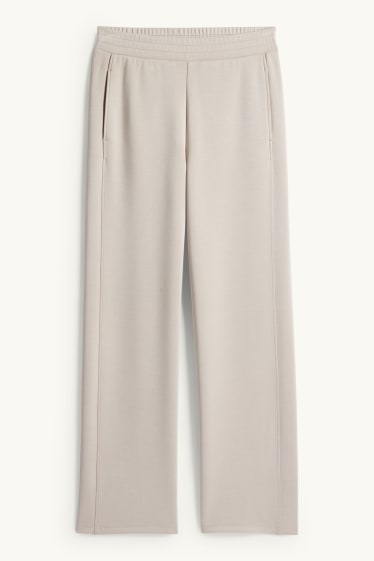 Femei - Pantaloni de trening - gri deschis