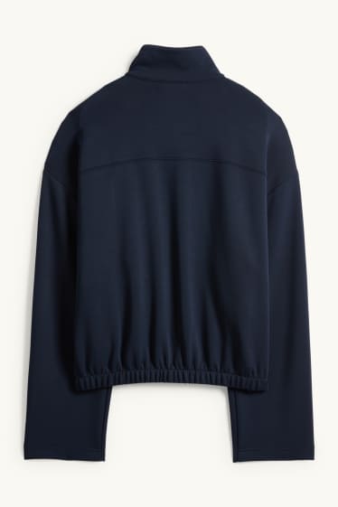 Femmes - Sweat à capuche - bleu foncé