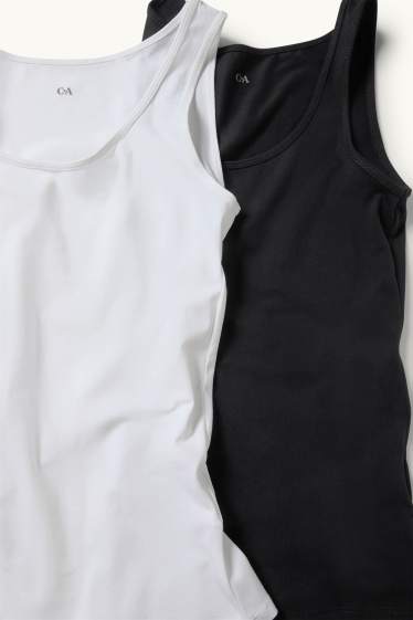 Women - Multipack of 2 - top - black / white