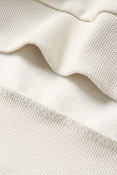 Damen - Sweatshirt - hellbeige