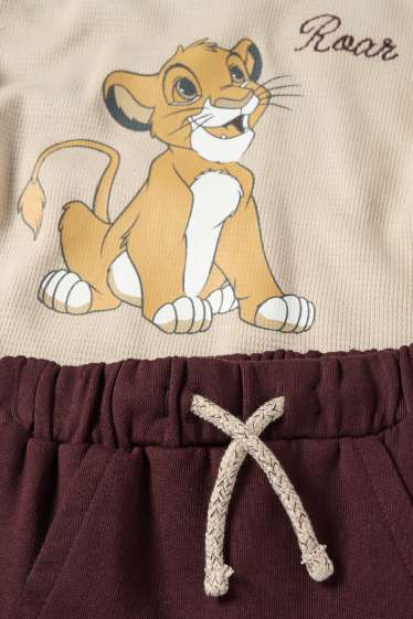 Bébés garçons - Le Roi Lion - tenue bébé - 3 pièces - beige