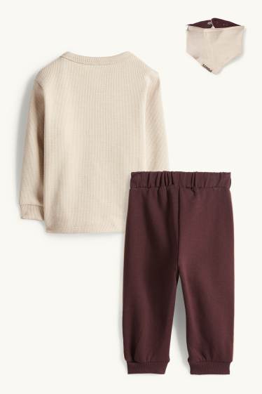 Bébés garçons - Le Roi Lion - tenue bébé - 3 pièces - beige