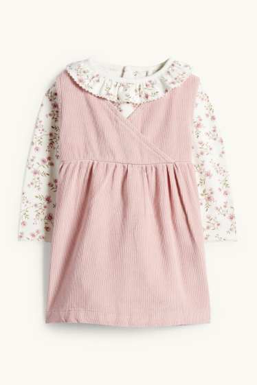 Baby Girls - Floral - baby outfit - 2 piece - rose