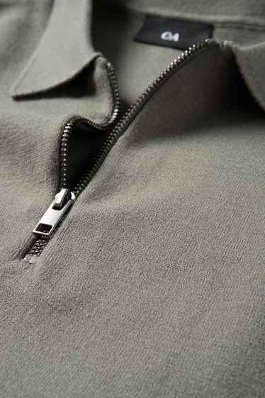 Herren - Pullover - grün