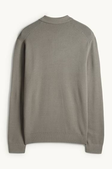 Herren - Pullover - grün