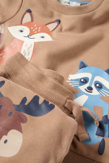 Nen - Os rentador, ant i guineu - conjunt - dessuadora i pantalons de xandall - marró