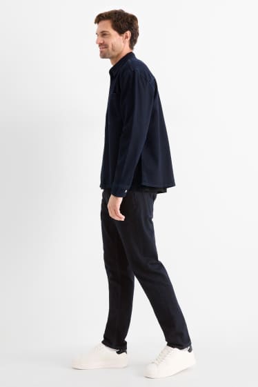 Hommes - Slim tapered jean - jean bleu foncé