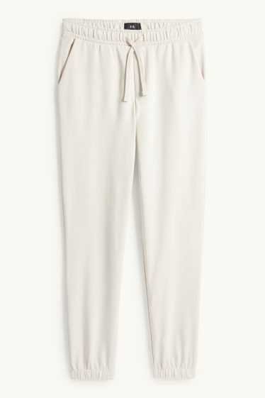 Hommes - Bas de jogging - blanc crème