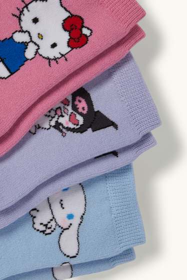 Nena - Paquet 3er - Hello Kitty i amics - mitjons càlids - violeta clar