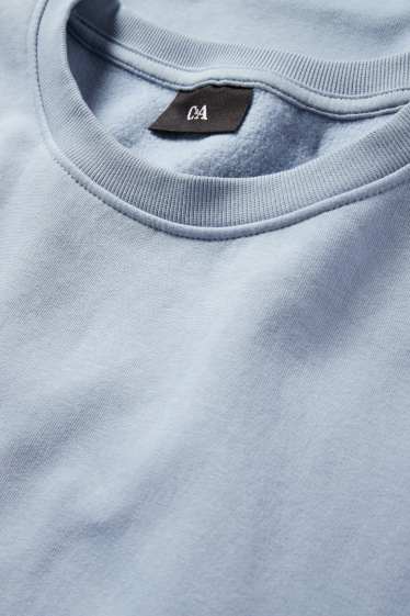 Hommes - Sweat - bleu clair