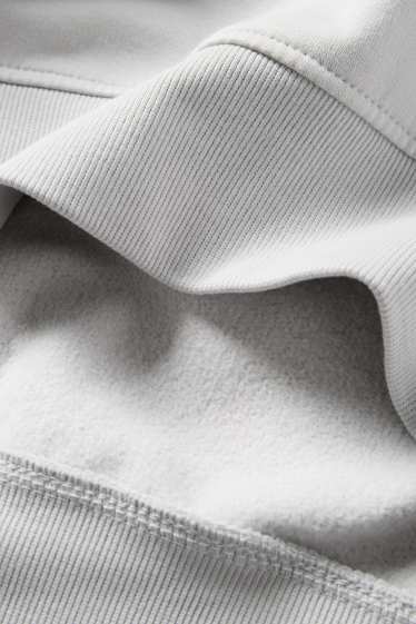 Bărbați - Bluză de molton - gri deschis