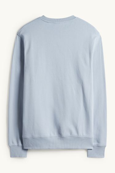 Hommes - Sweat - bleu clair