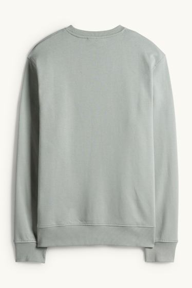 Herren - Sweatshirt - türkis