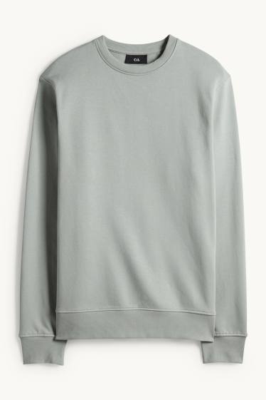 Herren - Sweatshirt - türkis