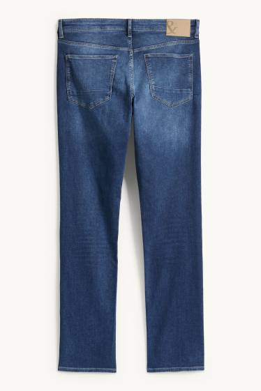 Pánské - Slim jeans - jog denim - LYCRA® - džíny - modré