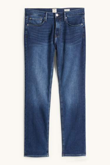 Pánské - Slim jeans - jog denim - LYCRA® - džíny - modré