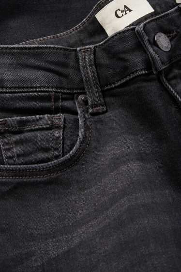 Femmes - Skinny jean - low waist - LYCRA® - jean gris foncé