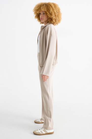 Femei - Pantaloni de trening - gri deschis