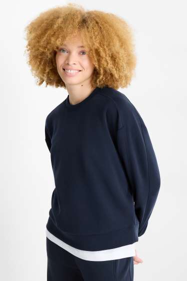 Femmes - Sweat - bleu foncé