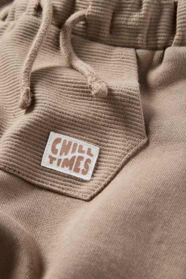 Baby Jungen - Baby-Jogginghose - hellbraun