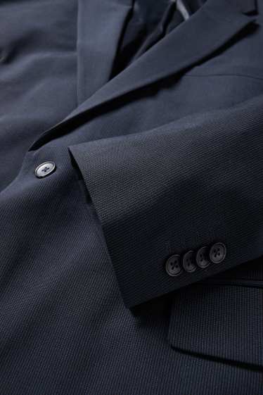 Bărbați - Sacou modular - regular fit - Flex - LYCRA® - albastru închis