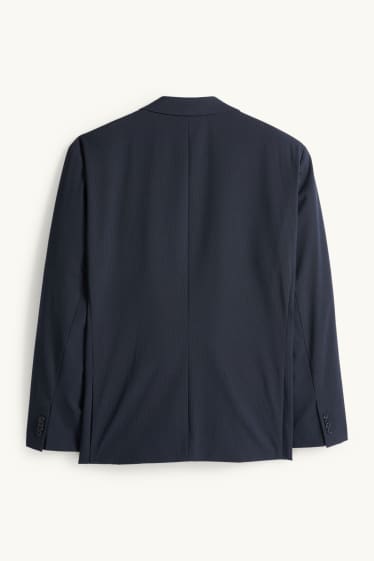 Bărbați - Sacou modular - regular fit - Flex - LYCRA® - albastru închis