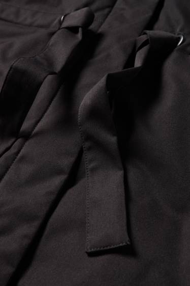 Femmes - Manteau - rembourré - déperlant - noir