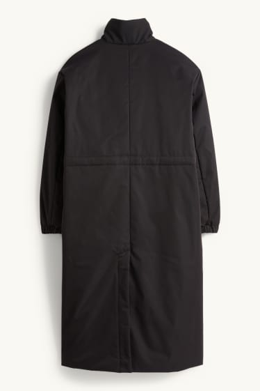 Femmes - Manteau - rembourré - déperlant - noir