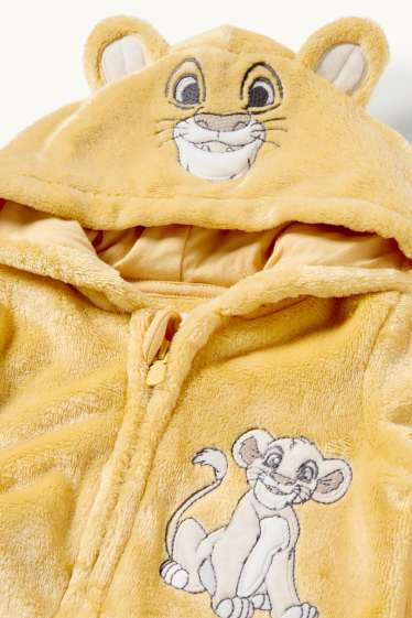 Baby Jungen - Der König der Löwen - Baby-Overall - orange-melange