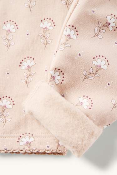 Nadó nena - Floretes - conjunt per a nadó - 3 peces - blanc trencat
