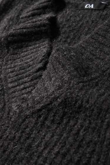 Dona - Jersei sense mànigues - negre jaspiat